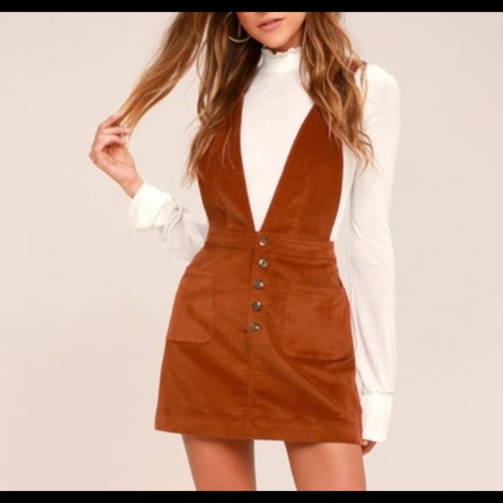Free People Corduroy Skirt Dress